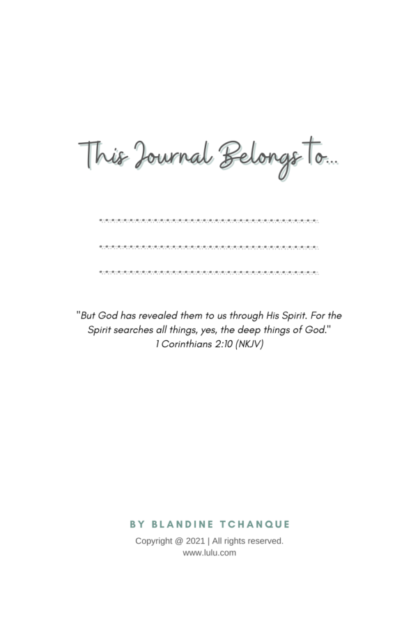 This Journal Belongs To image